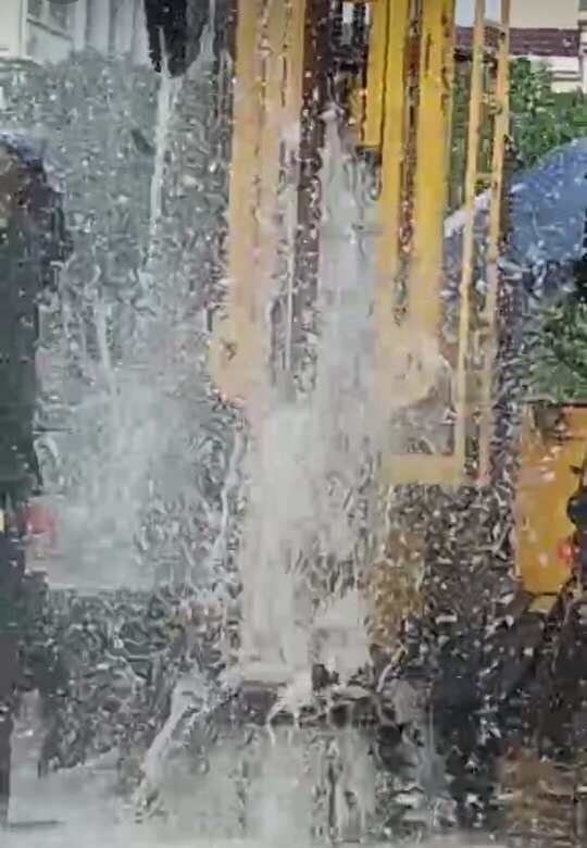 黄山打深井